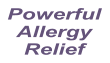 Powerful Allergy Relief